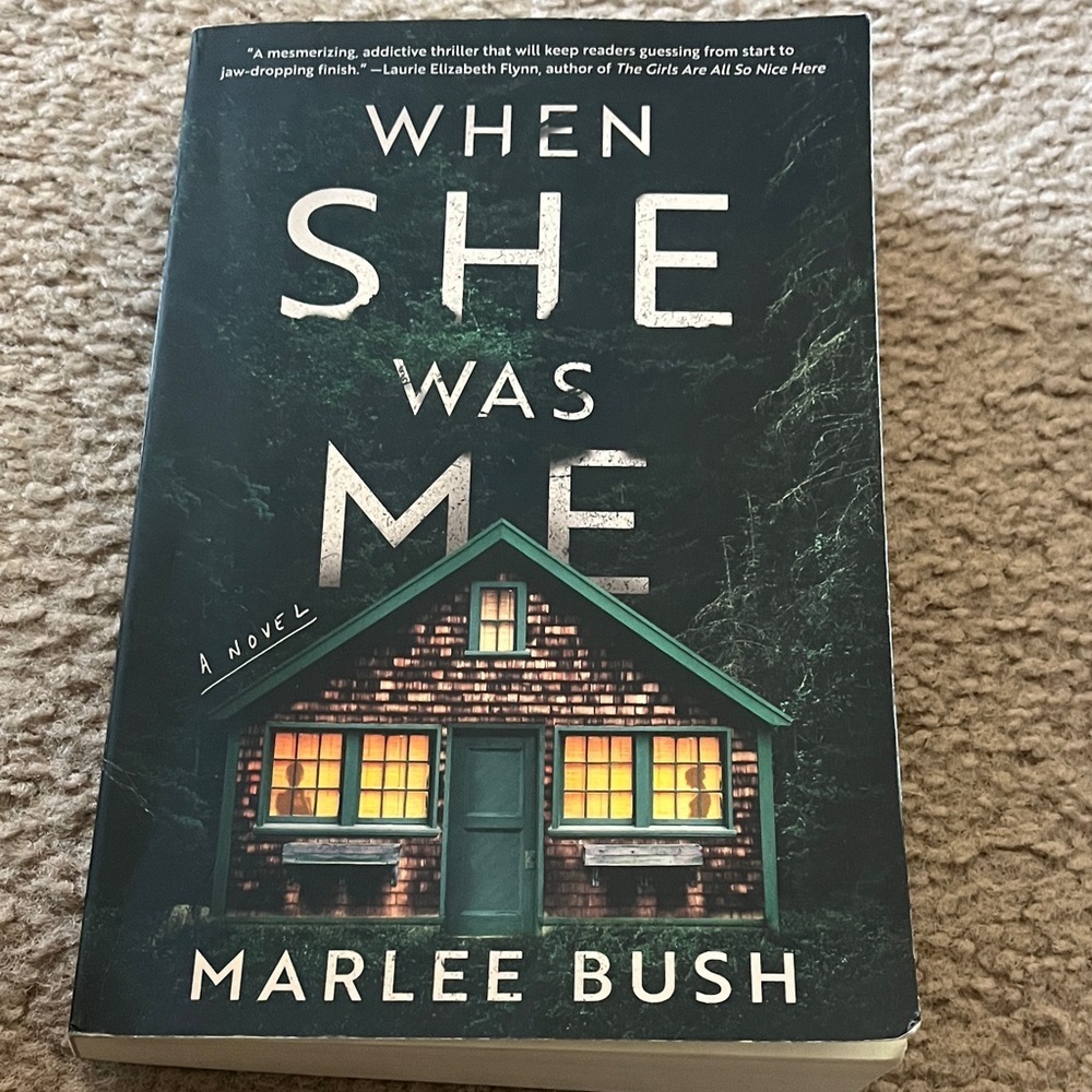 When She Was Me by - Green Cover Paperback